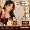 Jewelux Sunflower Pendant Necklace & Earrings Set for Women